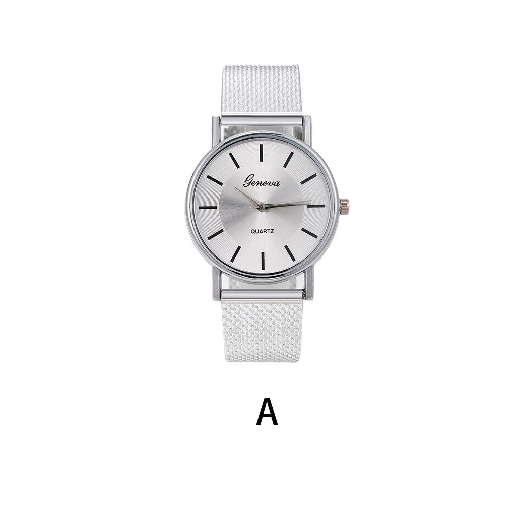 Women Watches Luxury Quartz Braceletes Stainless Steel Dial Casual Bracelet Montre Femme Ladies Watch Zegarek Damski Reloj Mujer - Premium  from Lizard Vigilante - Just $2.99! Shop now at Lizard Vigilante