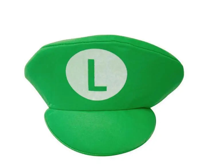 Funny Cute Anime Cartoon Super Game Luigi Cosplay Hats - Premium costume from Lizard Vigilante - Just $13.88! Shop now at Lizard Vigilante