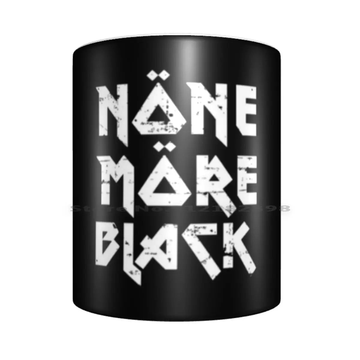 None More Black Ceramic Mugs Coffee Cups Milk Tea Mug None More Black Black Spinal Tap Band Funny Heavy Metal Music Movie - Premium Mug from Lizard Vigilante - Just $17.69! Shop now at Lizard Vigilante