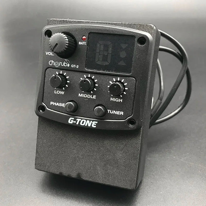 CHERUB G-TONE: Unleash the Beast –  Pro Acoustic Guitar Preamp with Tuner - Premium amp from Lizard Vigilante - Just $66.99! Shop now at Lizard Vigilante