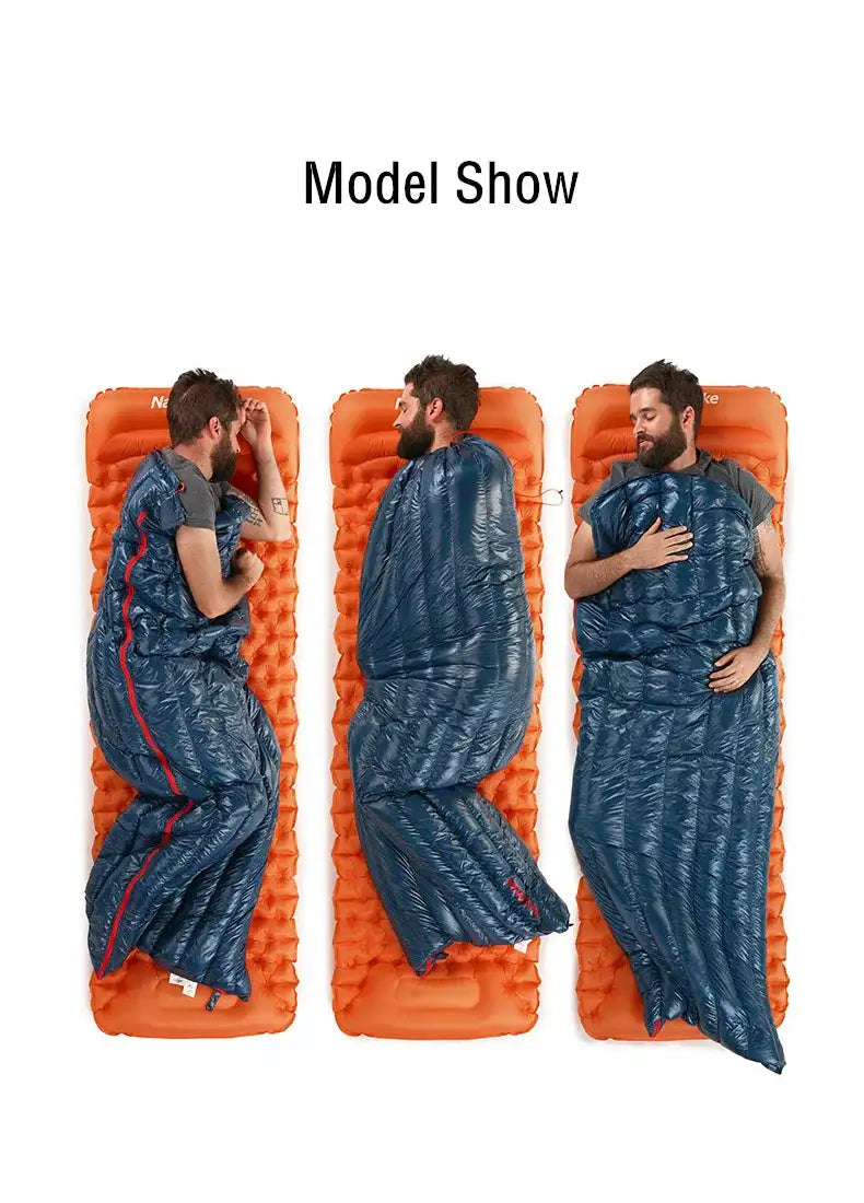 Naturehike CW280 Sleeping Bag Winter Waterproof Goose Down Sleeping Bag Ultralight CWM400 Hiking Camping Sleeping Bag