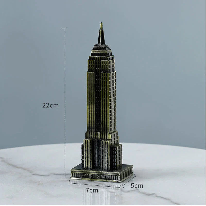 Statue of Liberty Graduation Gift Desktop Creative Home Living Room Decoration Ornaments Room Wine Cabinet Pisa Tower Crafts