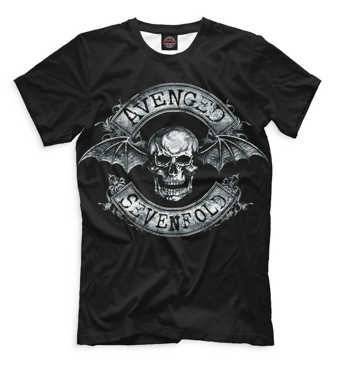 Avenged Sevenfold High-Quality Cotton T-Shirt with A7X Design - Premium T-Shirt from Lizard Vigilante - Just $24.88! Shop now at Lizard Vigilante