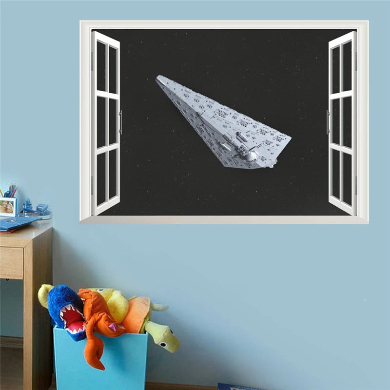 DEATH STAR BLAST FX – 3D Star Wars Wall Sticker for Kids’ Rooms & Rebel Hideouts - Premium decor from dsers - Just $26.99! Shop now at Lizard Vigilante