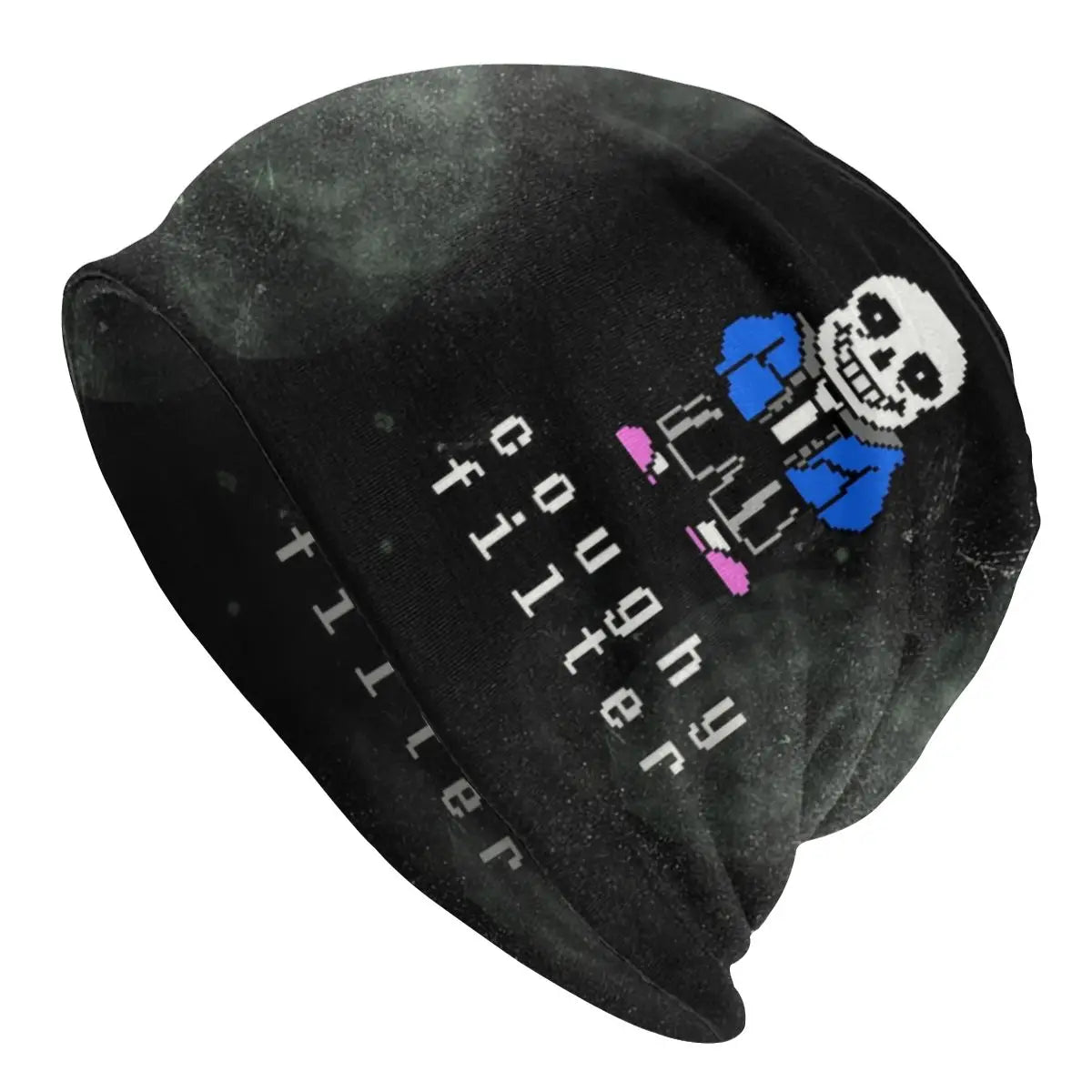 Harlock Vintage 3D Print Beanie – Cool Winter Skull Skeleton Knit Hat for Men and Women - Premium beanies from Lizard Vigilante - Just $19.88! Shop now at Lizard Vigilante