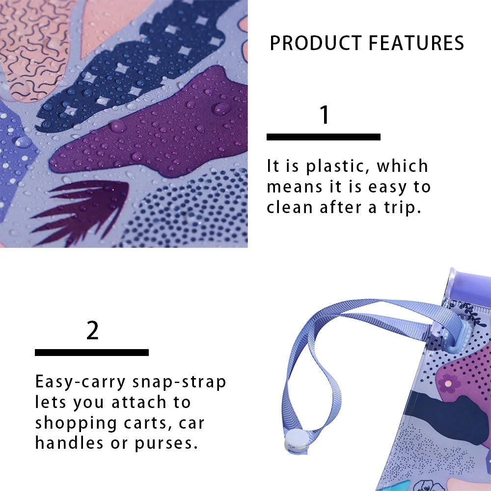 NEW Portable EVA Baby Wet Wipe Holder Case Reusable Refillable Wet Wipe Bag Tissue Box Snap-Strap Cosmetic Pouch Home Storage