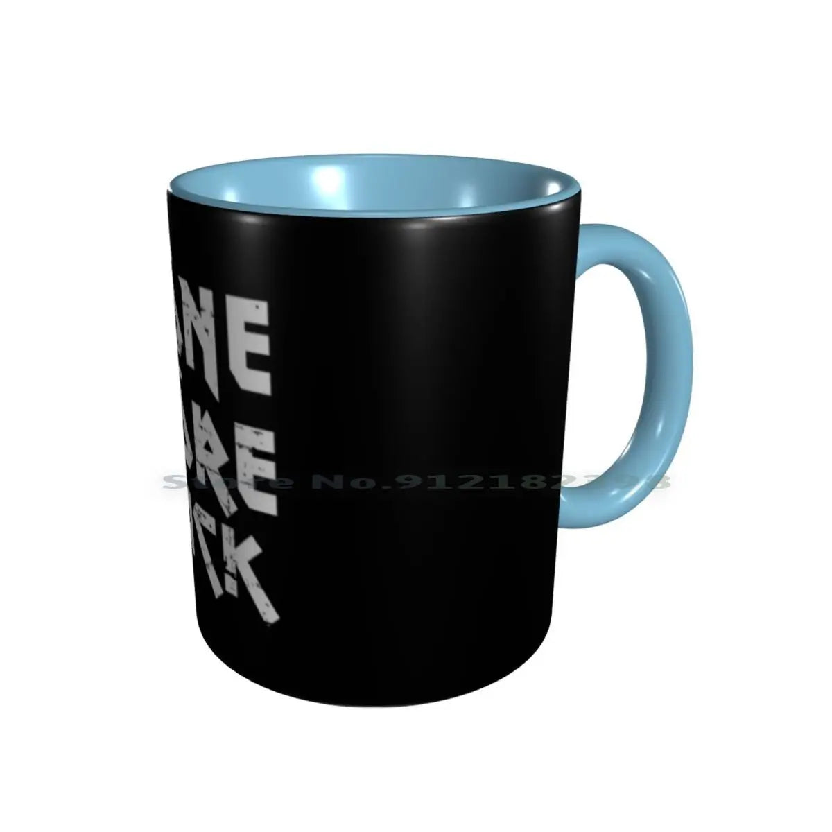 None More Black Ceramic Mugs Coffee Cups Milk Tea Mug None More Black Black Spinal Tap Band Funny Heavy Metal Music Movie - Premium Mug from Lizard Vigilante - Just $17.69! Shop now at Lizard Vigilante