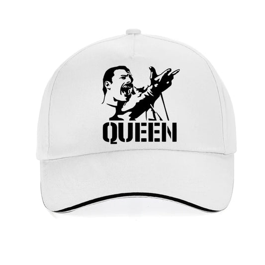 Freddie Mercury: The Queen of Rock Baseball Cap - Premium baserball cap from Lizard Vigilante - Just $23.88! Shop now at Lizard Vigilante