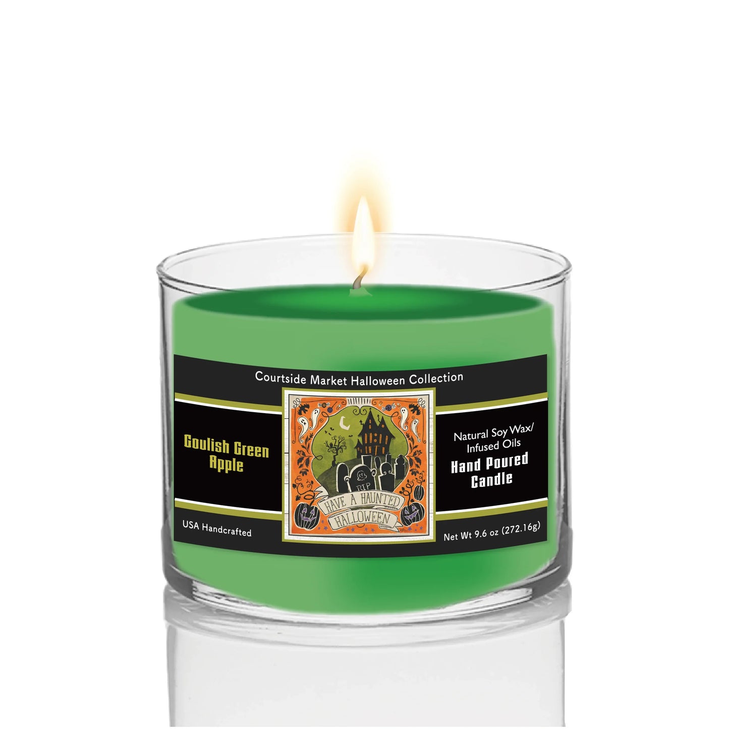 TD Courtside Market Stay Creepy III Soy Wax Scented Candle in Glass Jar