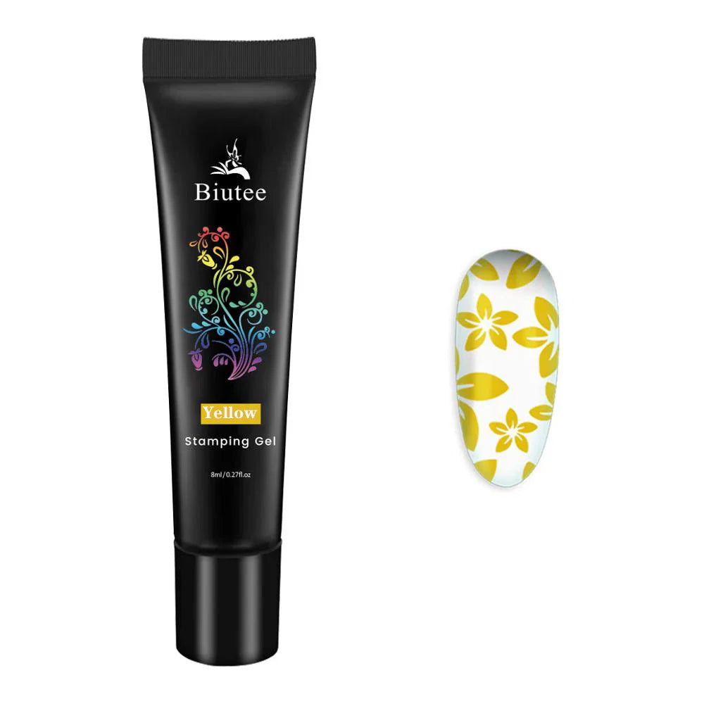 8 Colors Nail Art Stamping Gel Polish For Nail Art DIY- 8ml Stamp Print Oil UV Gel Vanish Soak Off Varnish New 2021 Manicure Gel