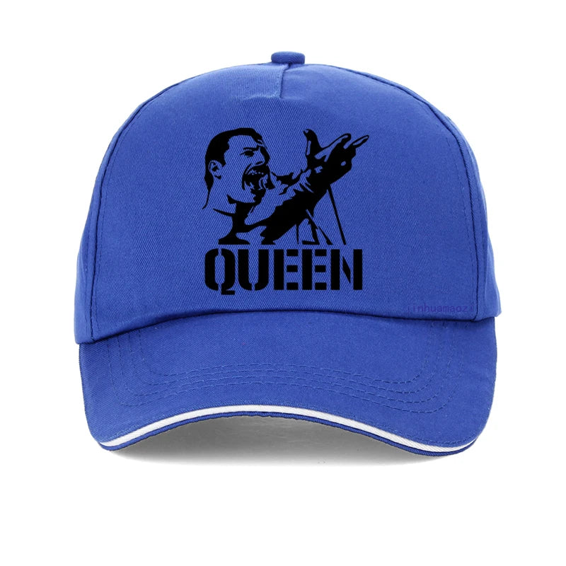 Freddie Mercury: The Queen of Rock Baseball Cap - Premium baserball cap from Lizard Vigilante - Just $23.88! Shop now at Lizard Vigilante