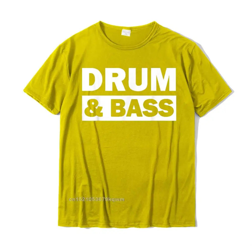 Drum And Bass Music Dnb Shirt For DJs Print Men T Shirt Rife Cotton Tees Funny Camisas Hombre Short Sleeve Clothing - Premium  from Lizard Vigilante - Just $22.99! Shop now at Lizard Vigilante