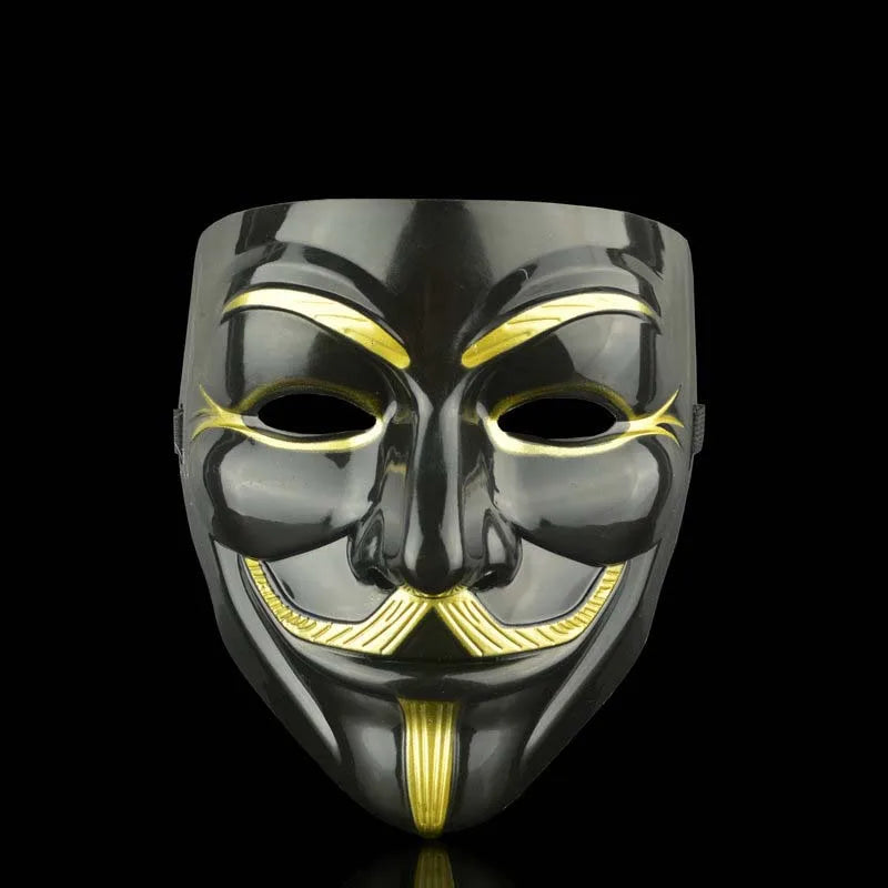 V for Vendetta Masks Halloween Cosplay Masks Movie Anonymous Mask for Adult Kids Film Theme Mask Party Gift Cosplay Costume Accessory - Premium mask from Lizard Vigilante - Just $19.99! Shop now at Lizard Vigilante