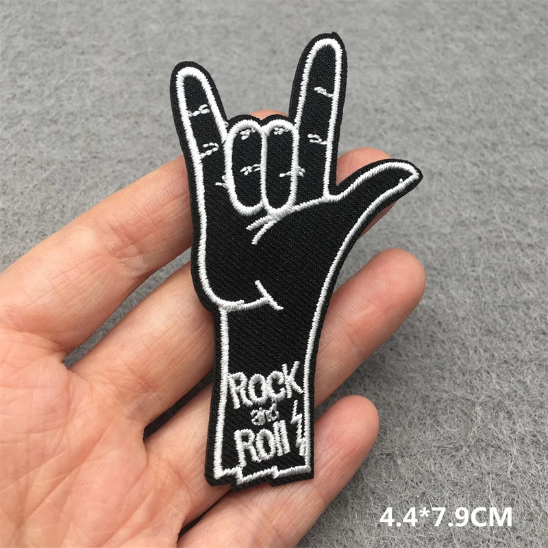 Rock Your World: Embroidered Band & Punk Patches - Premium patches from Lizard Vigilante - Just $1.99! Shop now at Lizard Vigilante