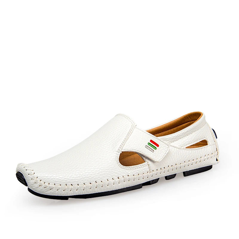 Breathable Leather Loafers - Comfort and Style Redefined - Premium loafers from Lizard Vigilante - Just $37.88! Shop now at Lizard Vigilante