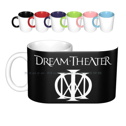 Dream Theater Ceramic Mugs Coffee Cups Milk Tea Mug Metal Heavy Music Progressive Metal - Premium Ceramic Mugs from Lizard Vigilante - Just $23.88! Shop now at Lizard Vigilante