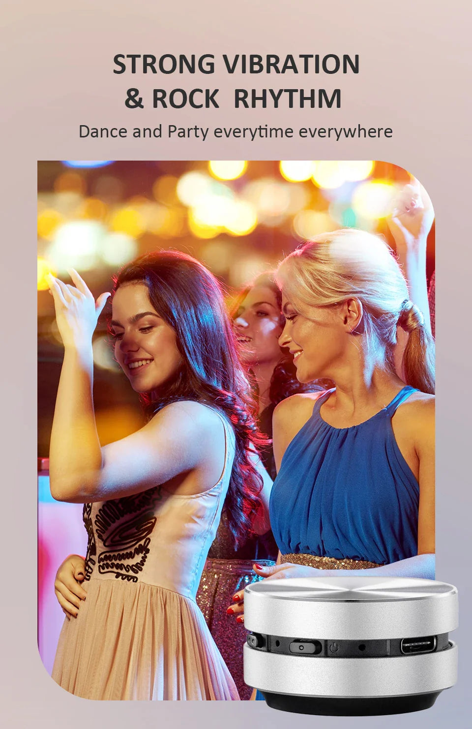 Bone Conduction Speaker Vibration Bluetooth Stereo Audio Digital TWS Wireless Smallest Portable DURAMOBI Humbird Speaker