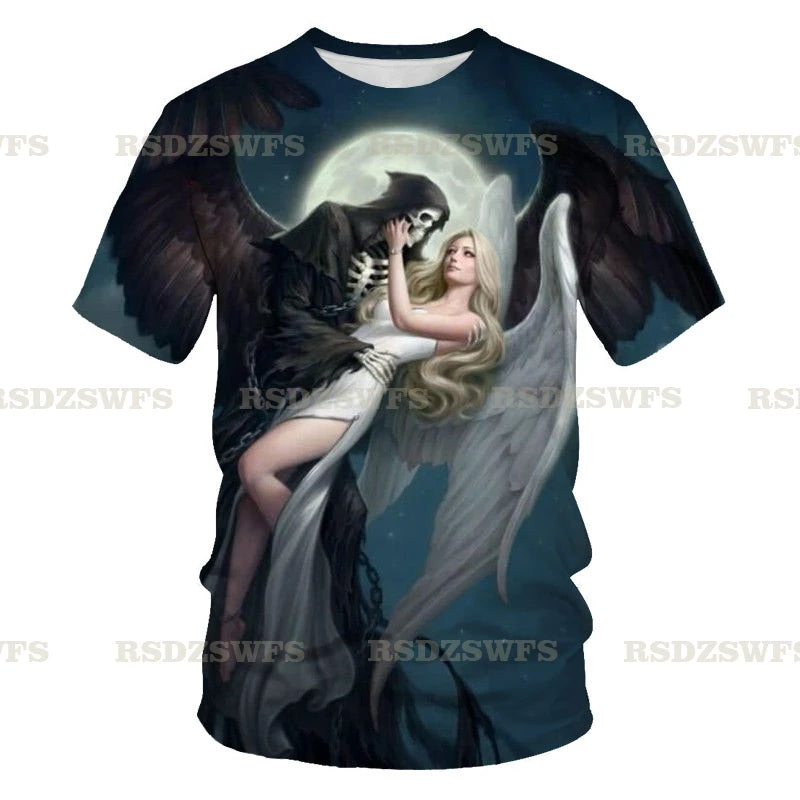 Skull Chug Society – 3D Beer-Drinking T-Shirt for Rockers, Rebels & Weekend Warriors - Premium tee from dsers - Just $54.99! Shop now at Lizard Vigilante