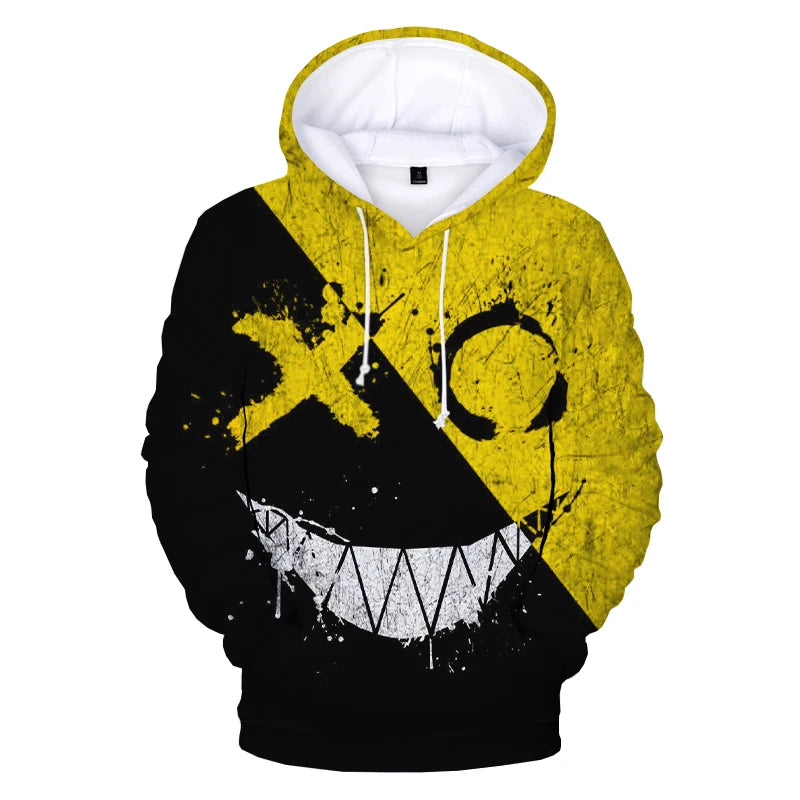 XOXO Devil Smiling Face 3D Printed Hoodie – Trendy Fashionable Casual Pullover for Men and Women - Premium hoodie from Lizard Vigilante - Just $38.88! Shop now at Lizard Vigilante