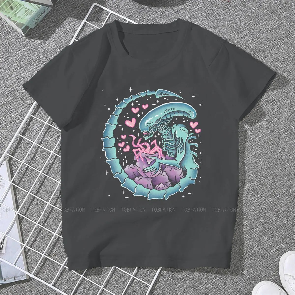 Xenomorph Eggs T-Shirt - Alien Fan Must-Have - Premium T-shirt from Lizard Vigilante - Just $23.88! Shop now at Lizard Vigilante