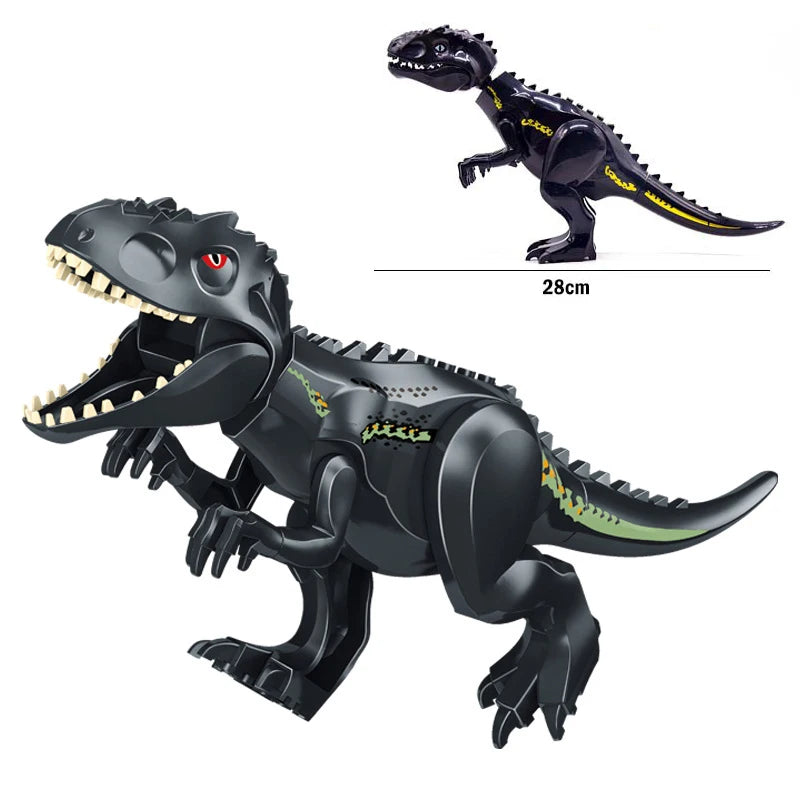 Dinosaurs Figures Bricks Building Blocks Velociraptor Jurassic Dino World Large T-Rex Triceratops Indominus Rex Toys For Kids - Premium toys from Lizard Vigilante - Just $1.99! Shop now at Lizard Vigilante