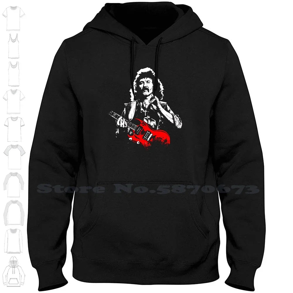 Riff Lord Chronicles Hoodie: Tony Iommi’s Sabbath-Approved Vintage Heavy Metal Tribute - Premium Long-sleeve hoodie t-shirt from Lizard Vigilante - Just $56.66! Shop now at Lizard Vigilante