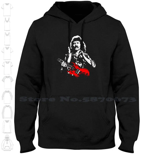 Riff Lord Chronicles Hoodie: Tony Iommi’s Sabbath-Approved Vintage Heavy Metal Tribute - Premium Long-sleeve hoodie t-shirt from Lizard Vigilante - Just $56.66! Shop now at Lizard Vigilante