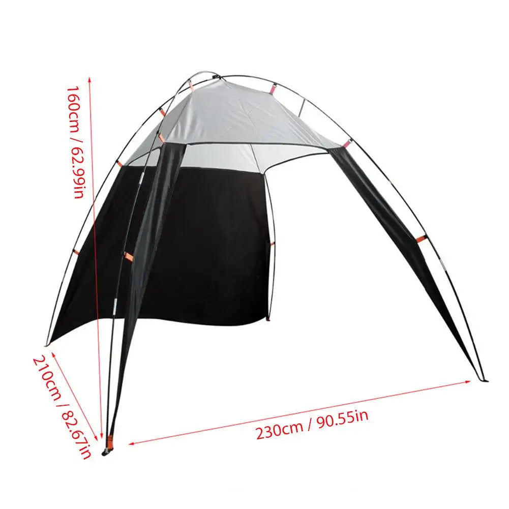 Lightweight Waterproof Sun Shade Tent – Outdoor Canopy Beach Shelter, UV Protection, for Camping, Fishing, Travel, Fits 5-8 People - Premium tent from Lizard Vigilante - Just $48.88! Shop now at Lizard Vigilante