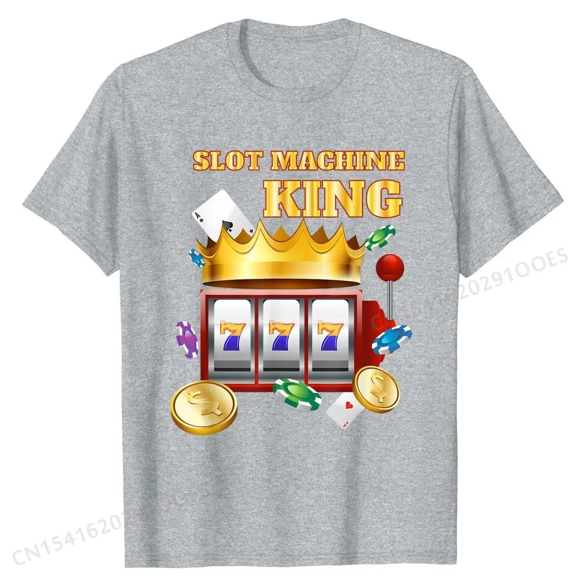 Slot Machine Shirt - Hilarious Casino Gambling King Gift Cotton Top T-shirts Funny - Premium tee from Lizard Vigilante - Just $24.88! Shop now at Lizard Vigilante