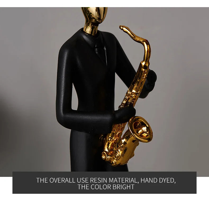 Abstract Sculpture Human Figurines Modern Home Decoration Resin Character Statue Living Room Office Bookshelf Decor Accessories