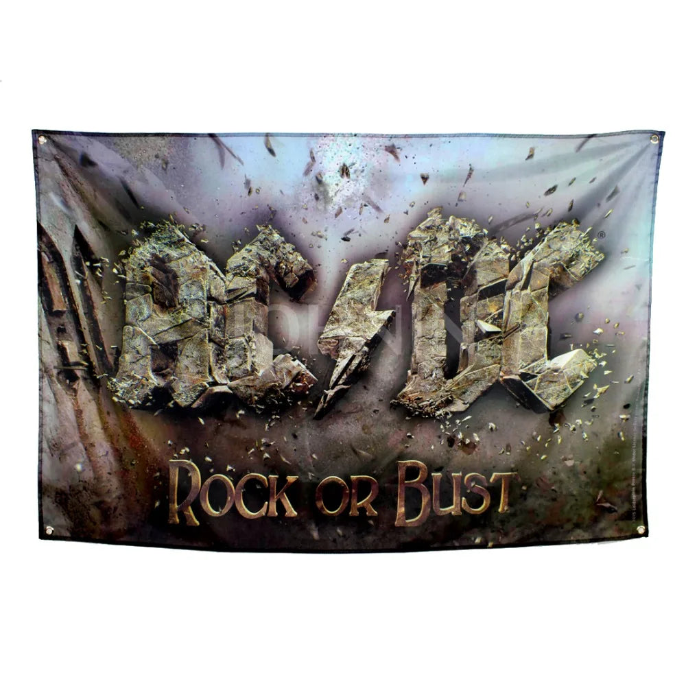 AC⚡️DC, RHCP, Ozzy Rock Bands Flag – 90x150cm Music Bar Wall Banner for Fans, Home, and Bar Décor - Premium flag from Lizard Vigilante - Just $11.99! Shop now at Lizard Vigilante