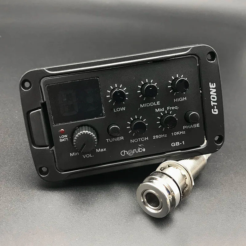 CHERUB G-TONE: Unleash the Beast –  Pro Acoustic Guitar Preamp with Tuner - Premium amp from Lizard Vigilante - Just $66.99! Shop now at Lizard Vigilante