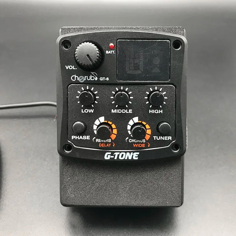 CHERUB G-TONE: Unleash the Beast –  Pro Acoustic Guitar Preamp with Tuner - Premium amp from Lizard Vigilante - Just $66.99! Shop now at Lizard Vigilante