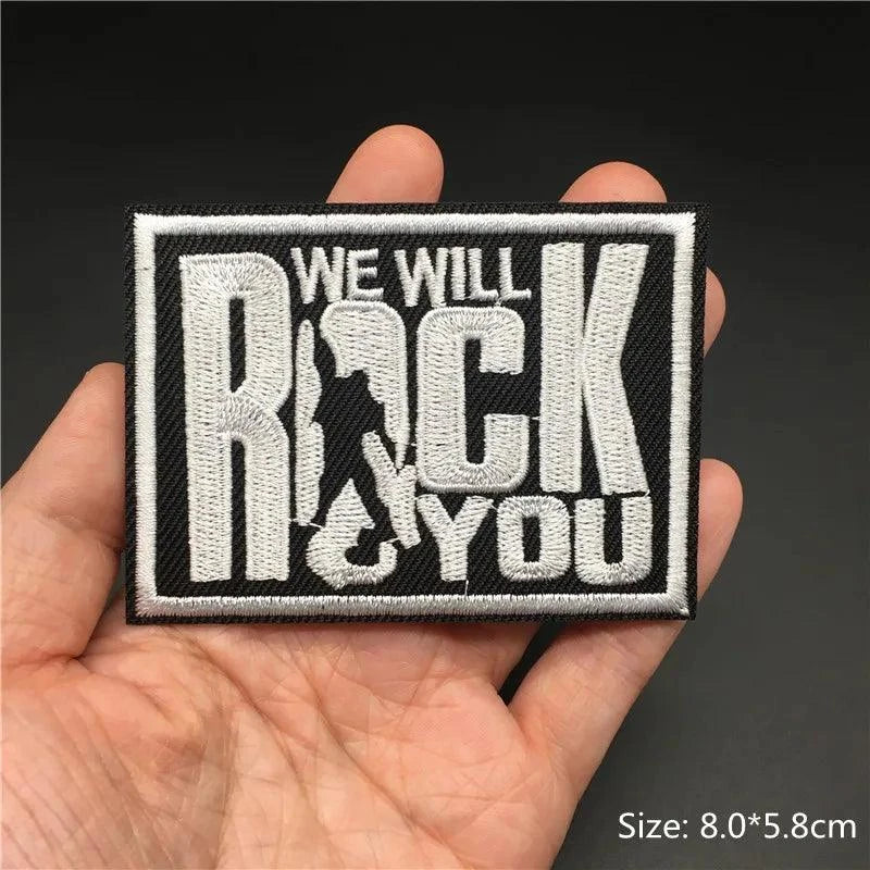 Rock Band Iron-On Patches - DIY Your Metal Style - Premium patches from Lizard Vigilante - Just $9.99! Shop now at Lizard Vigilante