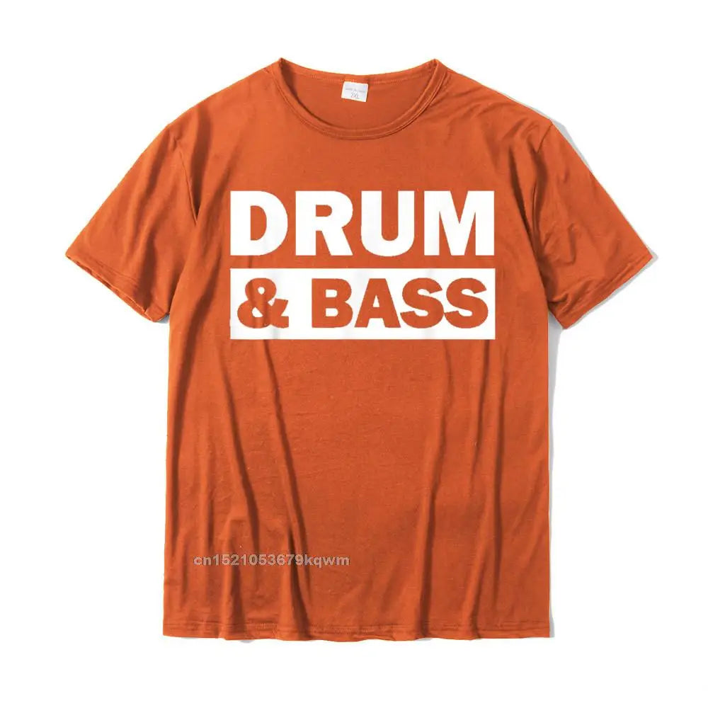 Drum And Bass Music Dnb Shirt For DJs Print Men T Shirt Rife Cotton Tees Funny Camisas Hombre Short Sleeve Clothing - Premium  from Lizard Vigilante - Just $22.99! Shop now at Lizard Vigilante
