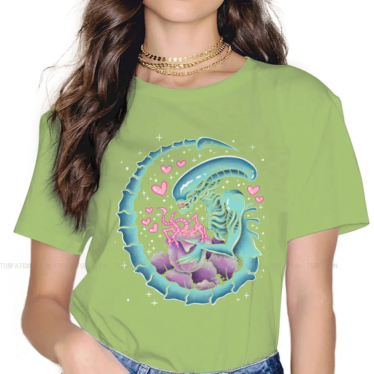 Xenomorph Eggs T-Shirt - Alien Fan Must-Have - Premium T-shirt from Lizard Vigilante - Just $23.88! Shop now at Lizard Vigilante