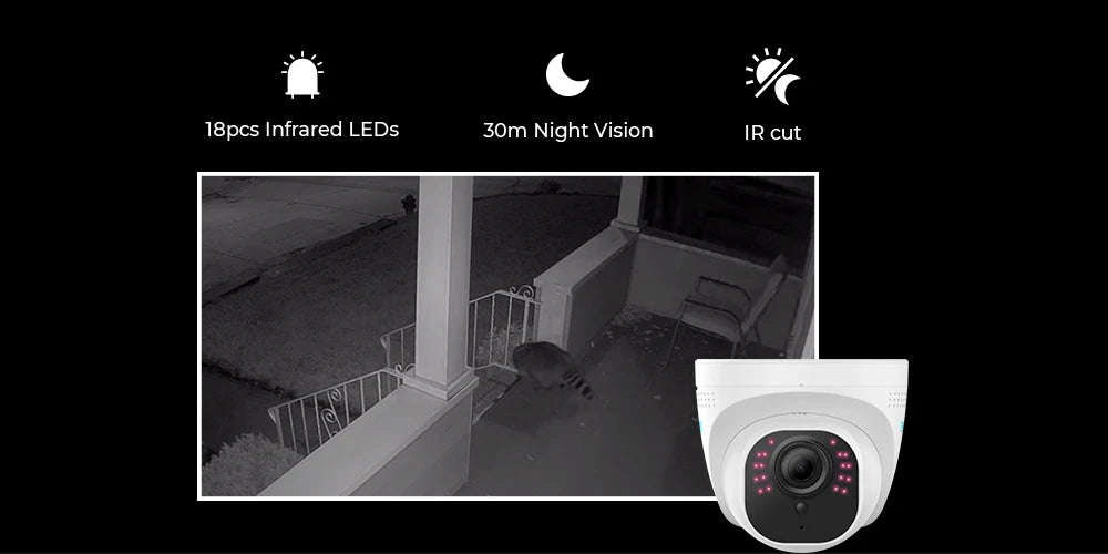 Reolink 2Pcs 4K PoE Outdoor Camera 8MP Human Car pet Detection Security IP Cam Smart Night Version Home Surveillance Camera 820A - Premium  from Lizard Vigilante - Just $297.99! Shop now at Lizard Vigilante