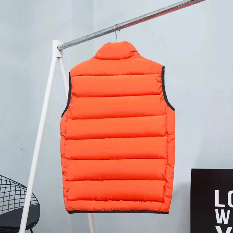 Customized/DIY logo vest personality logo casual men's and women's slim sleeveless top vest autumn and winter clothing