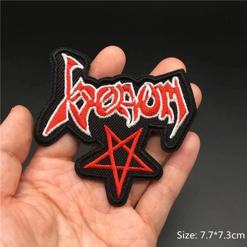 Rock Band Iron-On Patches - DIY Your Metal Style - Premium patches from Lizard Vigilante - Just $9.99! Shop now at Lizard Vigilante