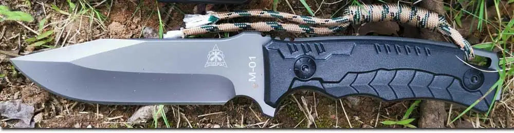 Doom Blade High Carbon Fixed Blade Knife with Sheath – Tactical Survival Knife for Hunting, Camping, and Outdoor Adventures - Premium knives from Lizard Vigilante - Just $27.99! Shop now at Lizard Vigilante