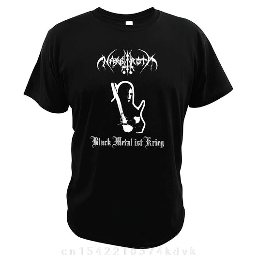 Nargaroth Black Metal Ist Krieg T-Shirt – High-Quality 100% Cotton Casual Band Tee - Premium t-shirt from Lizard Vigilante - Just $23.88! Shop now at Lizard Vigilante