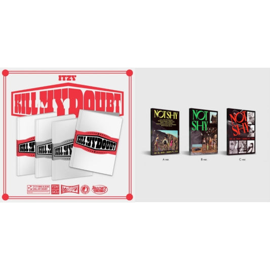Itzy - Not Shy & Kill My Doubt (Standard) - CD Bundle