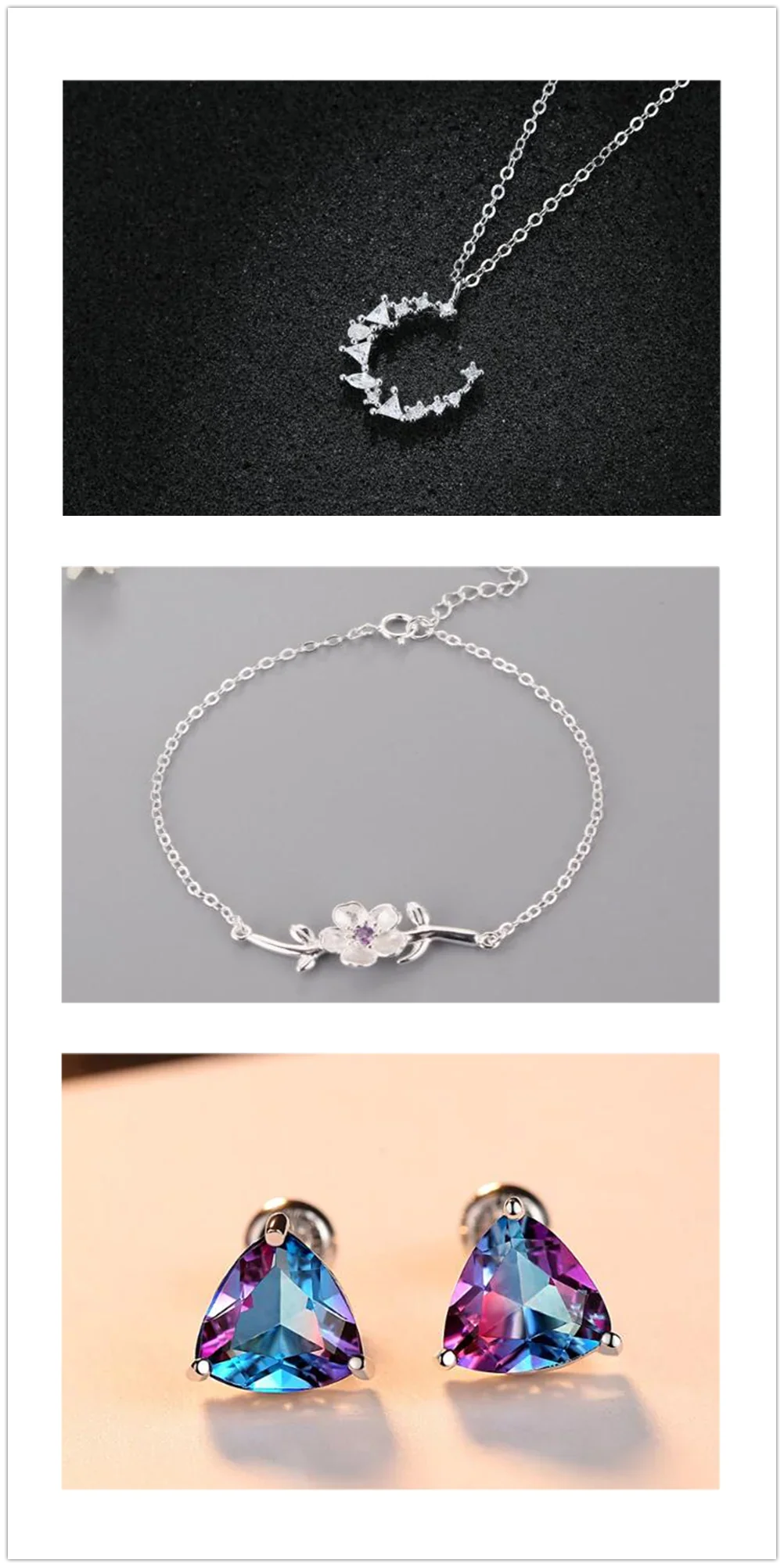 Earrings, Pendants, and Necklaces Collection