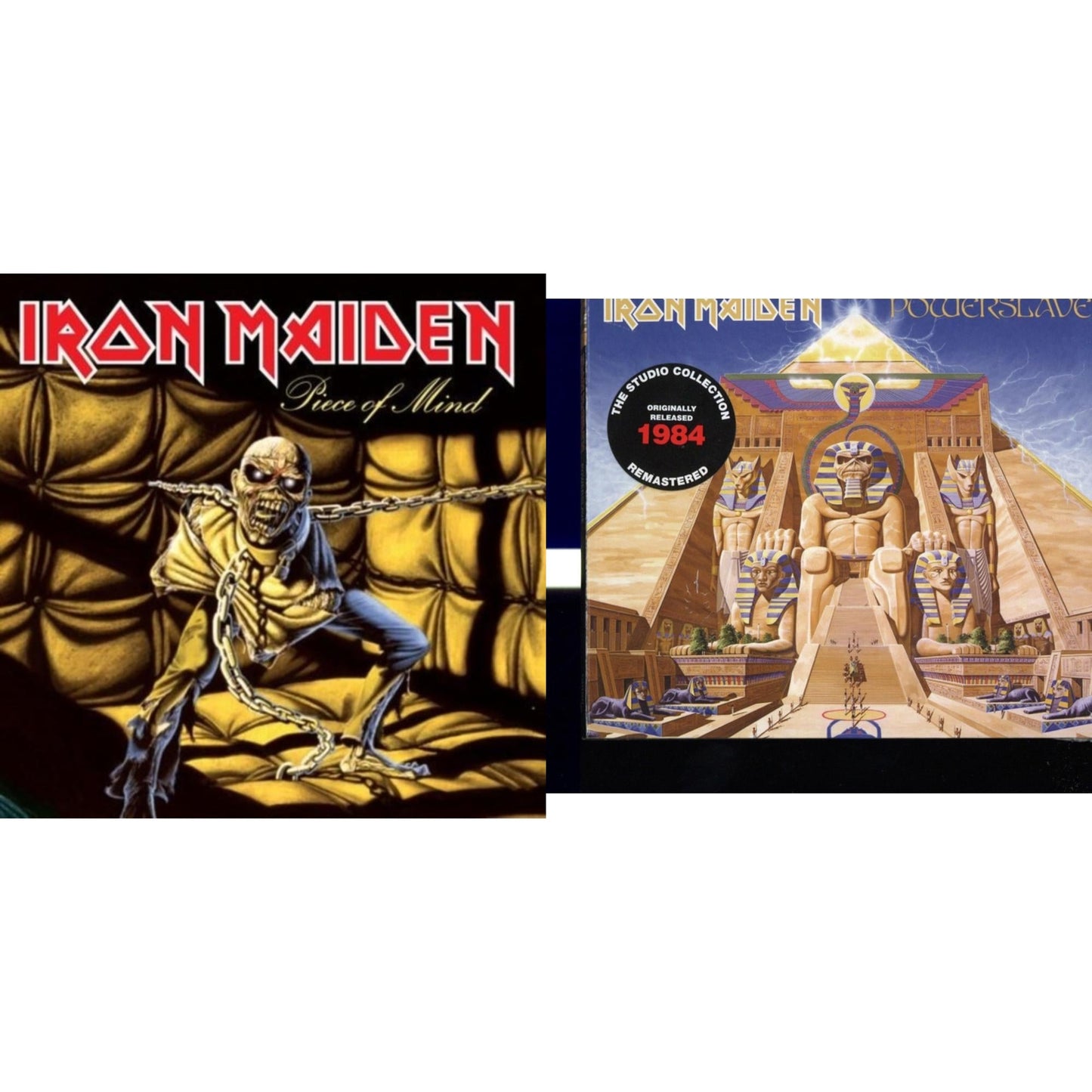 Iron Maiden - Piece Of Mind & Powerslave - CD Bundle