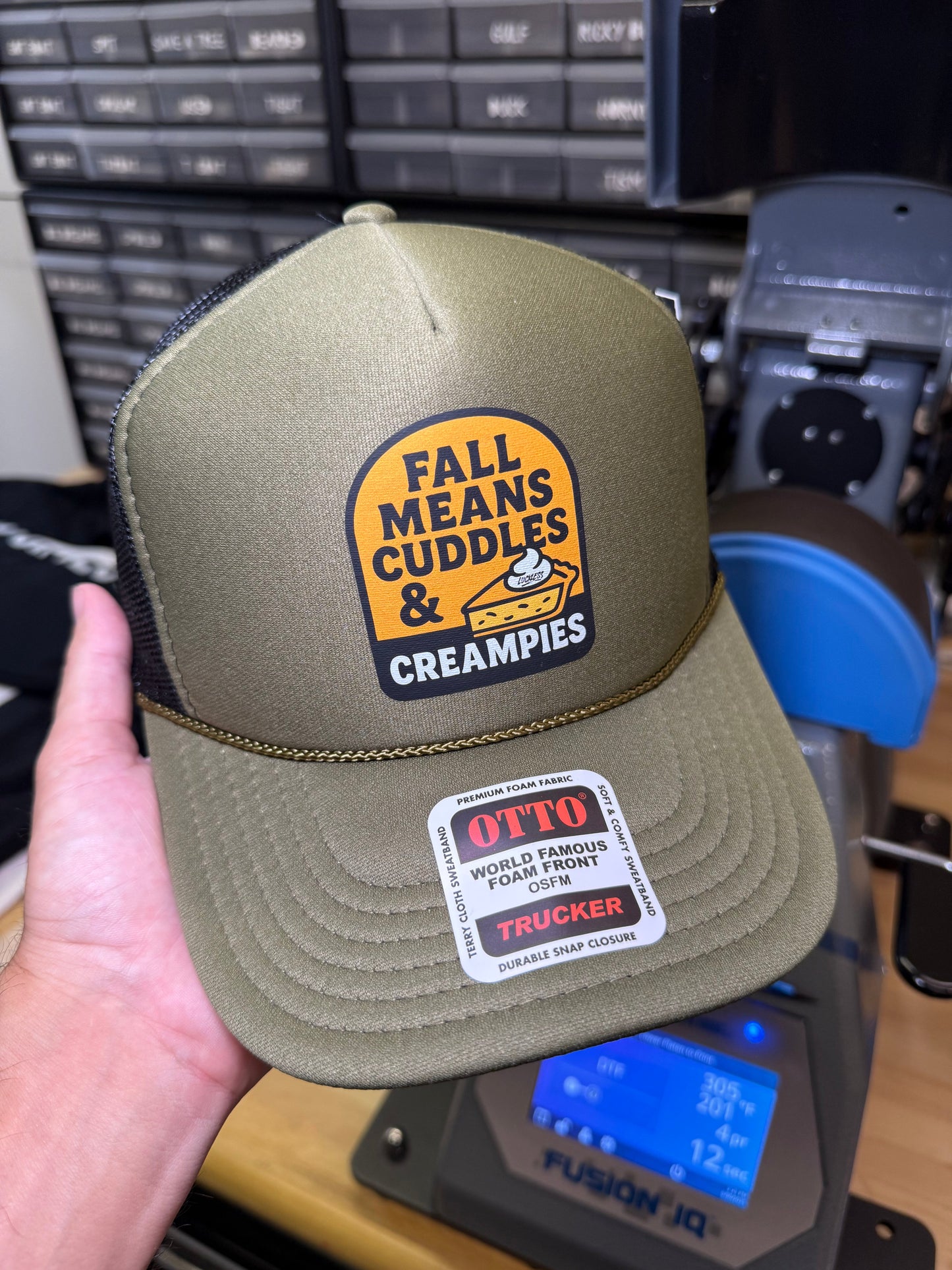 Cuddles & Creampies Mesh Trucker