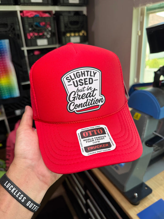 Slightly Used But In Great Condition Trucker Hat