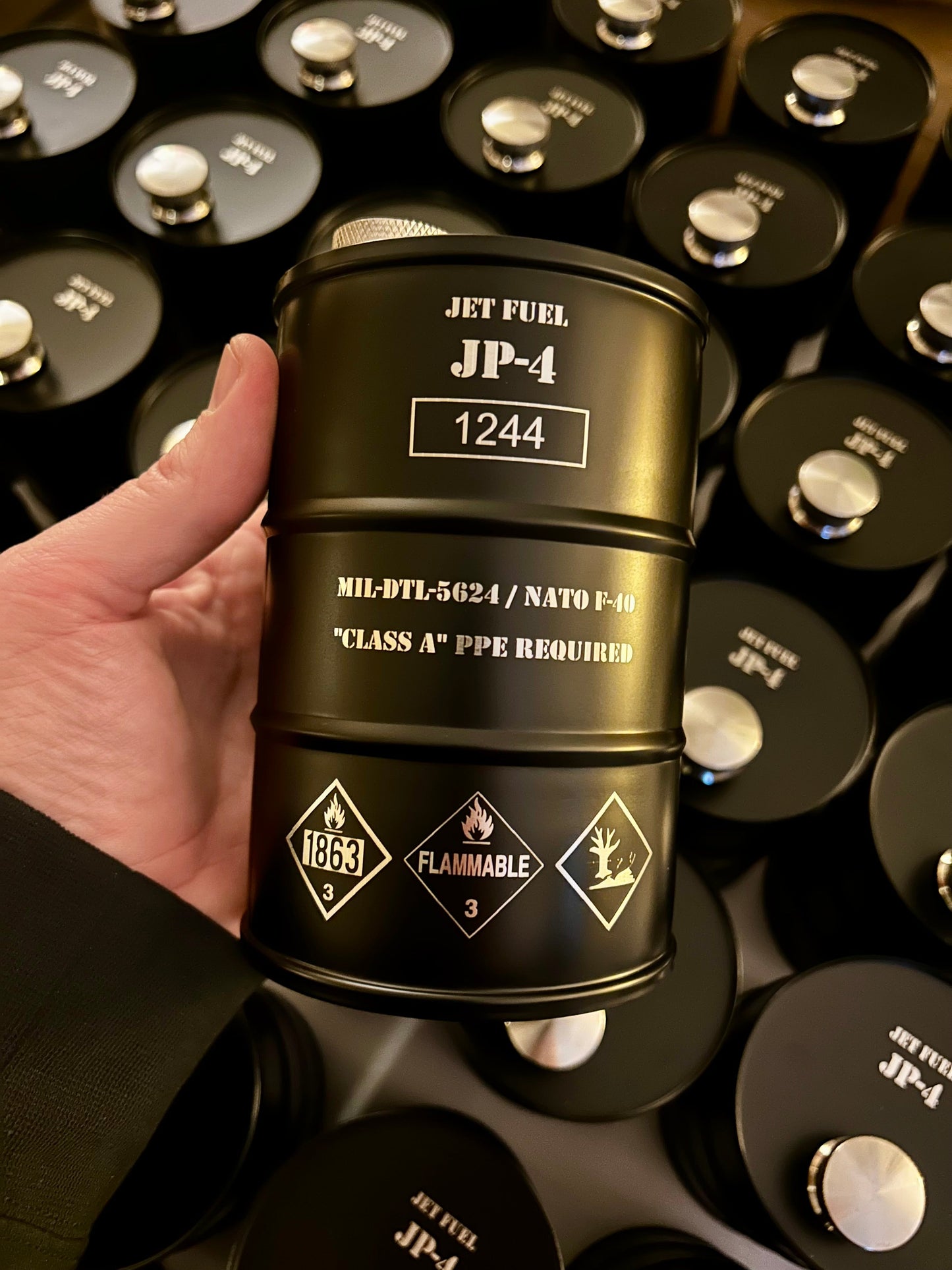 The JP-4 Jet Fuel Flask