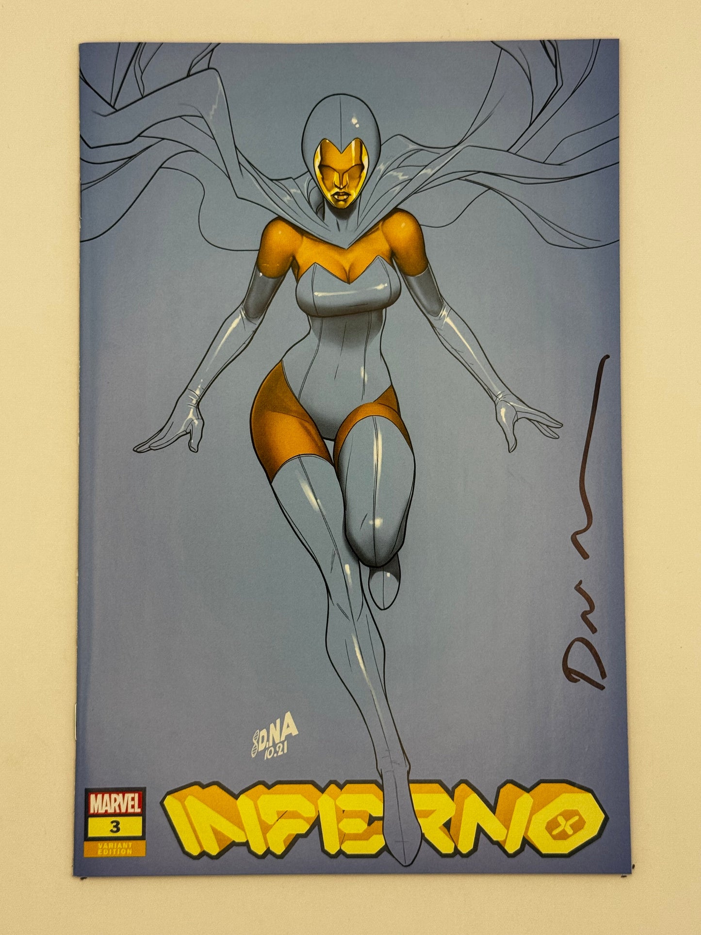 [Signed by David Nakayama] INFERNO #3 (OF 4) UNKNOWN COMICS DAVID NAKAYAMA EXCLUSIVE VAR