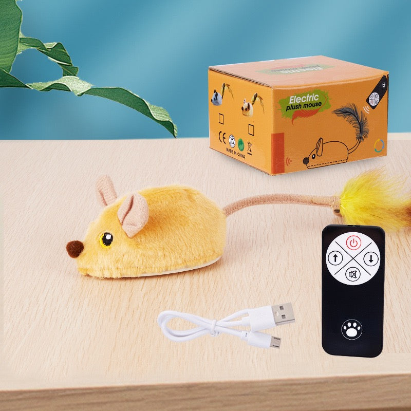 Milou & Lumi Interactive Remote Control Pet Teaser Mouse Toy