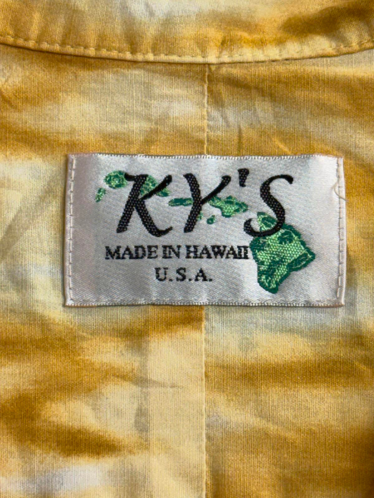 KY's Hawaiian Shirt Mens - Biker / Motorcycle Made in Hawaii
